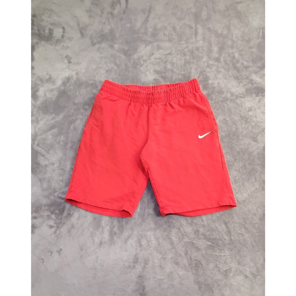 Nike Sz S Sportswear Club Fleece Mens Shorts Red Ca15